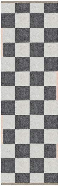 Mette Ditmer All-round måtte - Square 77 x 240 cm Dark Grey