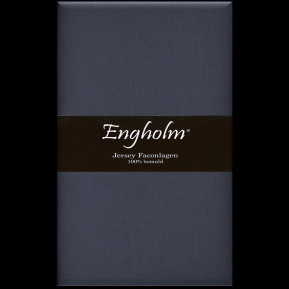 Engholm jerseylagen - Faconlagen 90x200x20 cm Dark Blue
