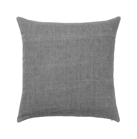 Cozy Living Copenhagen  Pudebetræk - Light Linen 50 x 50 cm Charcoal