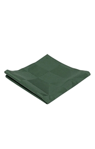 Compliments Damask mundserviet - Wind 45 x 45 cm Forest Green