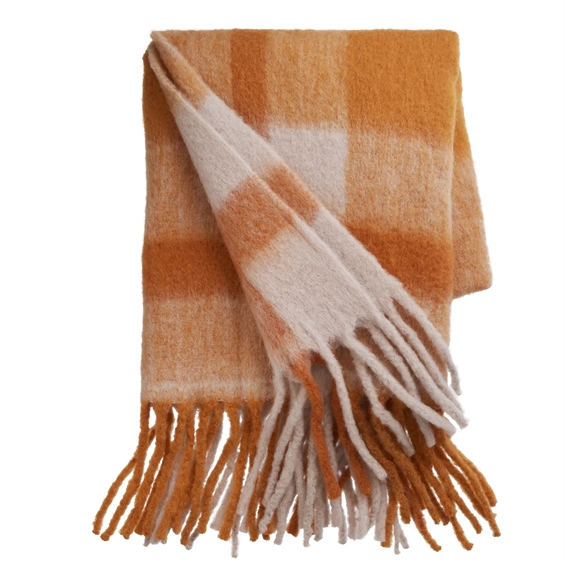 Cozy Living Copenhagen Plaid - Mathea Check Orange