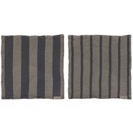 Mette Ditmer Karklud - Elvira Dark Grey - 2-pak