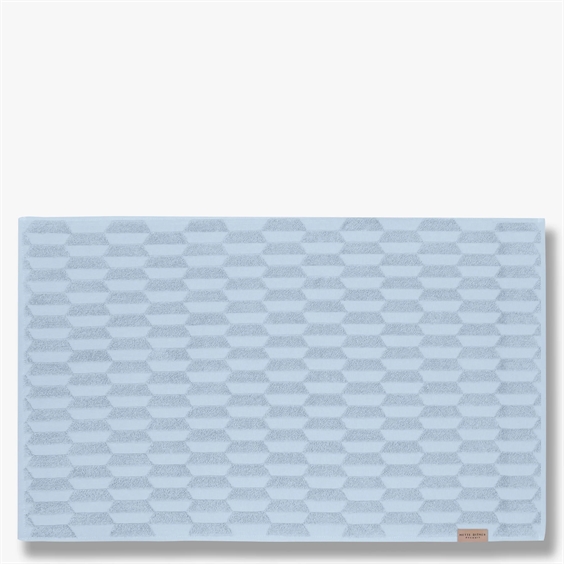 Mette Ditmer Bademåtte - Geo 50 x 80 cm Light blue