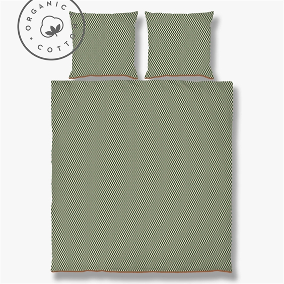 Mette Ditmer Sengetøj - Mini Pine green/tan