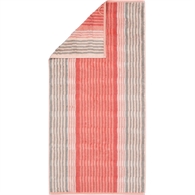Cawö Håndklæde - Noblesse Harmony Streifen 50 x 100 cm Coral