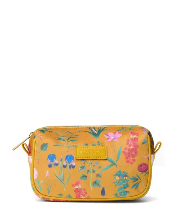 Essenza Make-up Bag - Megan Marigold Flower Ochre